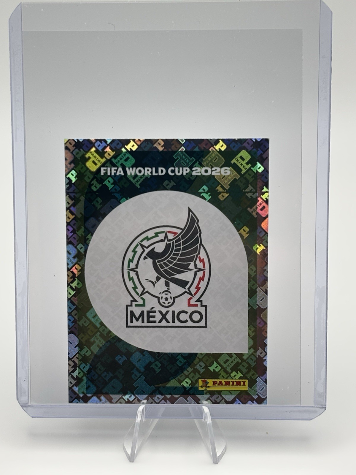 2026 Panini FIFA World Cup Mexico Team Crest Hologram Sticker MEX 1