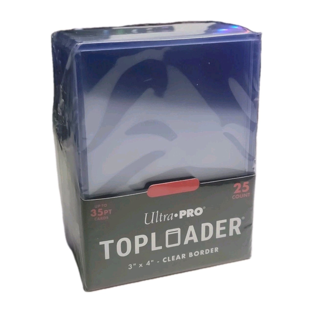 Ultra PRO 3″ x 4″ Regular Toploader – 25 Pack