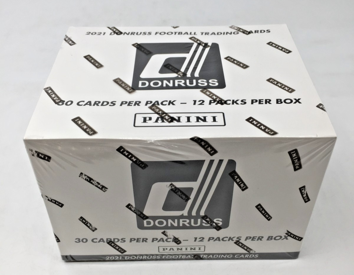 2021 PANINI Donruss FOOTBALL Factory Sealed Box 12 Packs per box 30 Cards Per P