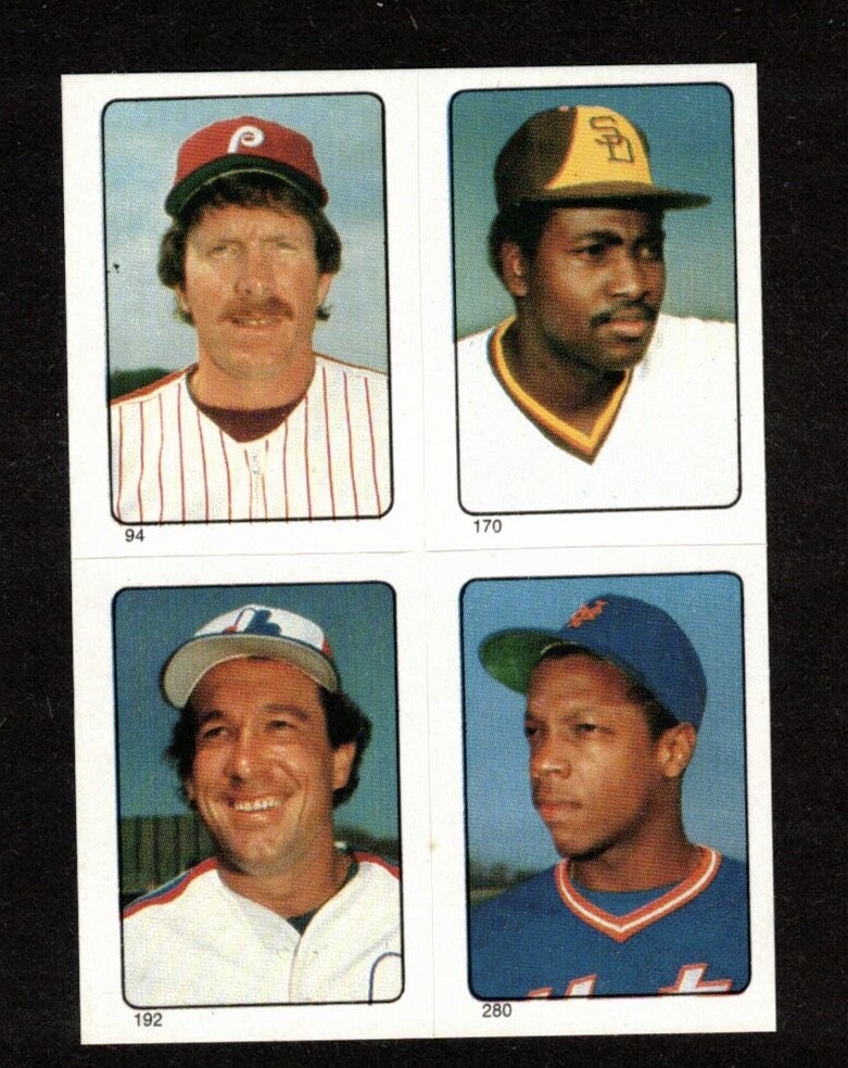 1985 Topps Baseball Stickers #1 – 99 You Pick Your Card OVER 800 OF THESE SOLD
