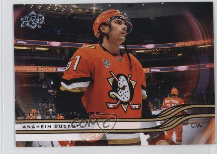 2025-26 Upper Deck Series 2 Cutter Gauthier #252 1oi7