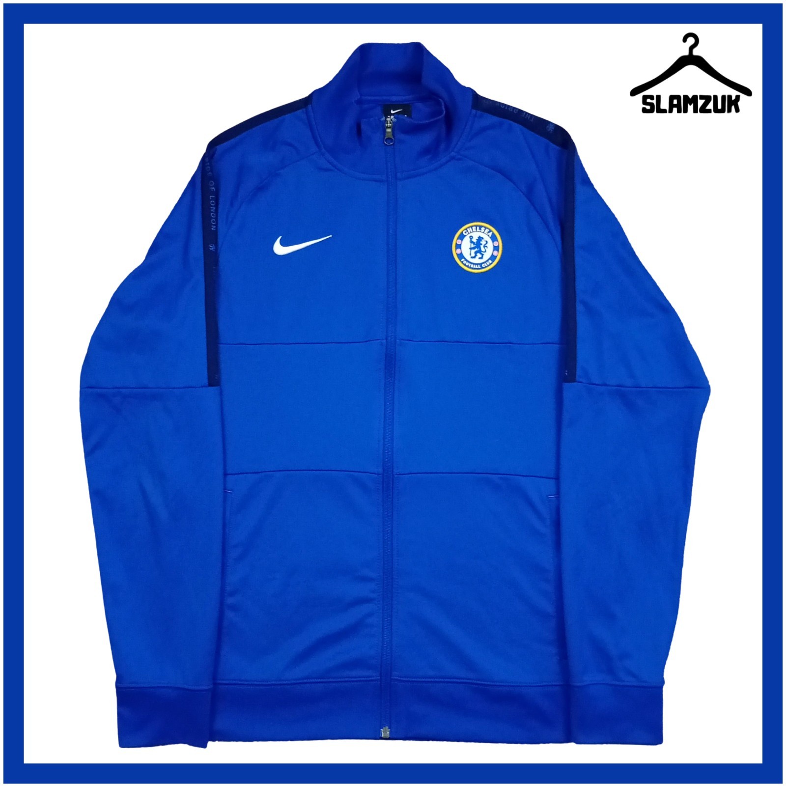 Chelsea Football Jacket Nike Large Training Kit Track Top Soccer 2020 2021 HH9