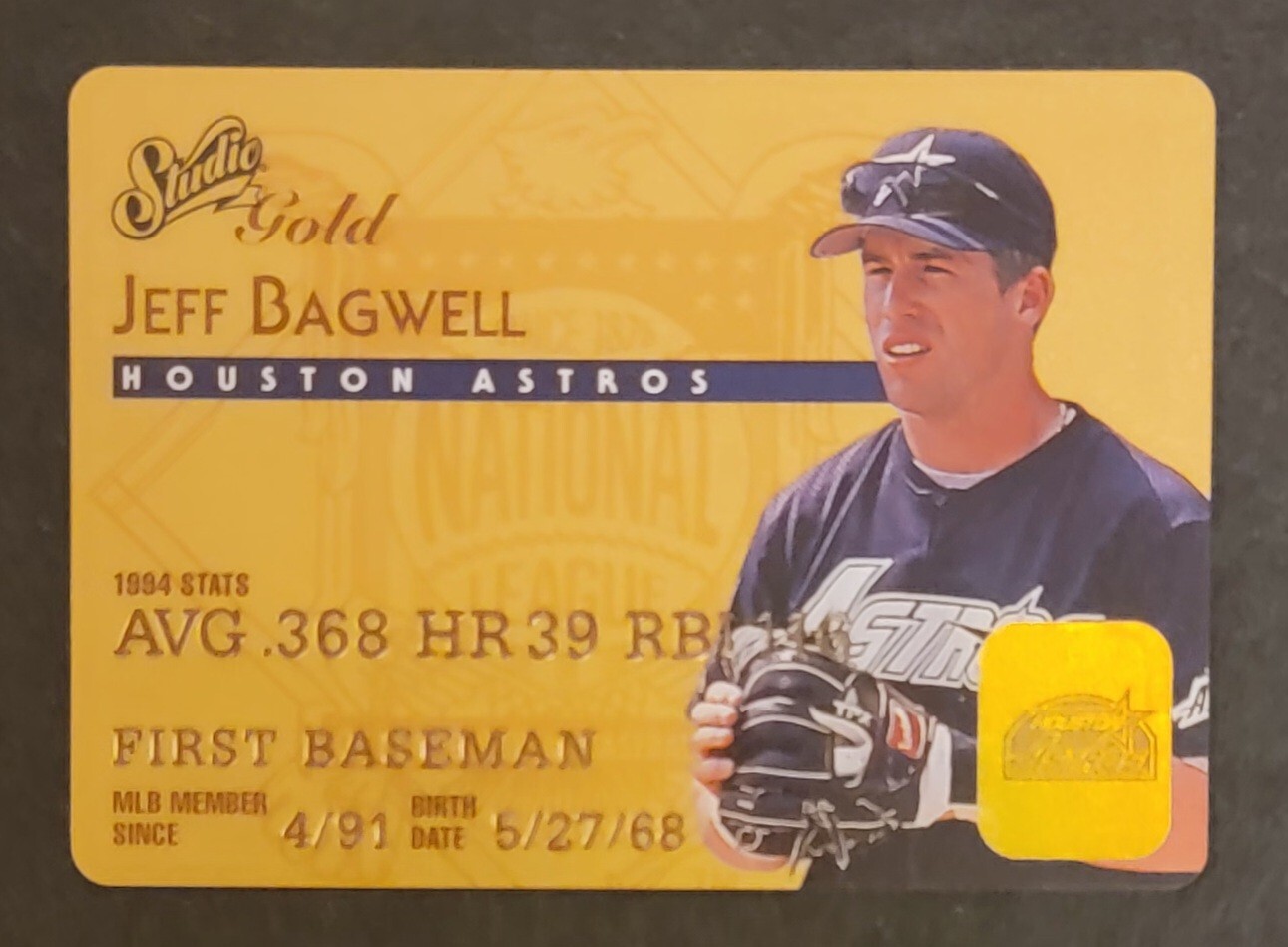1995 Studio Baseball Gold Insert Singles U Pick