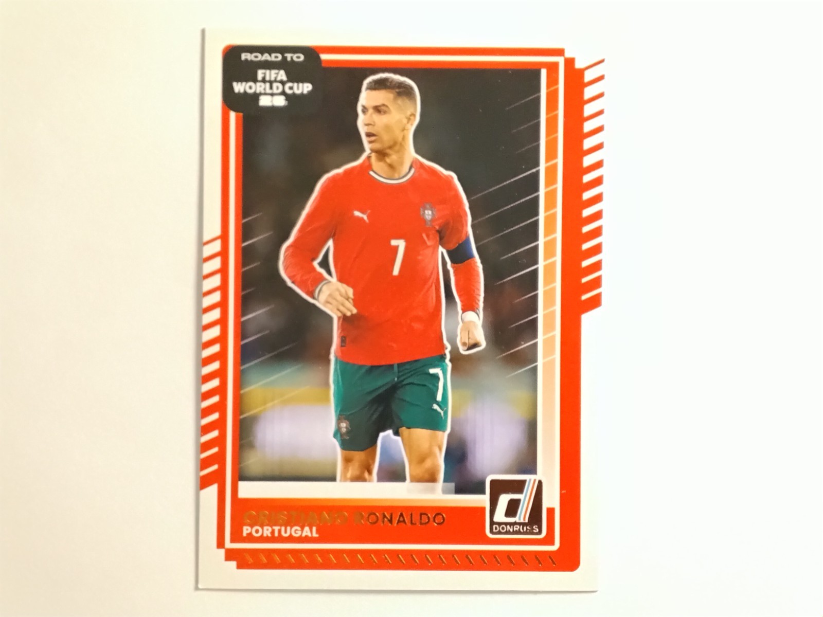 2025-26 Panini Donruss Road To FIFA World Cup #91 Cristiano Ronaldo Portugal