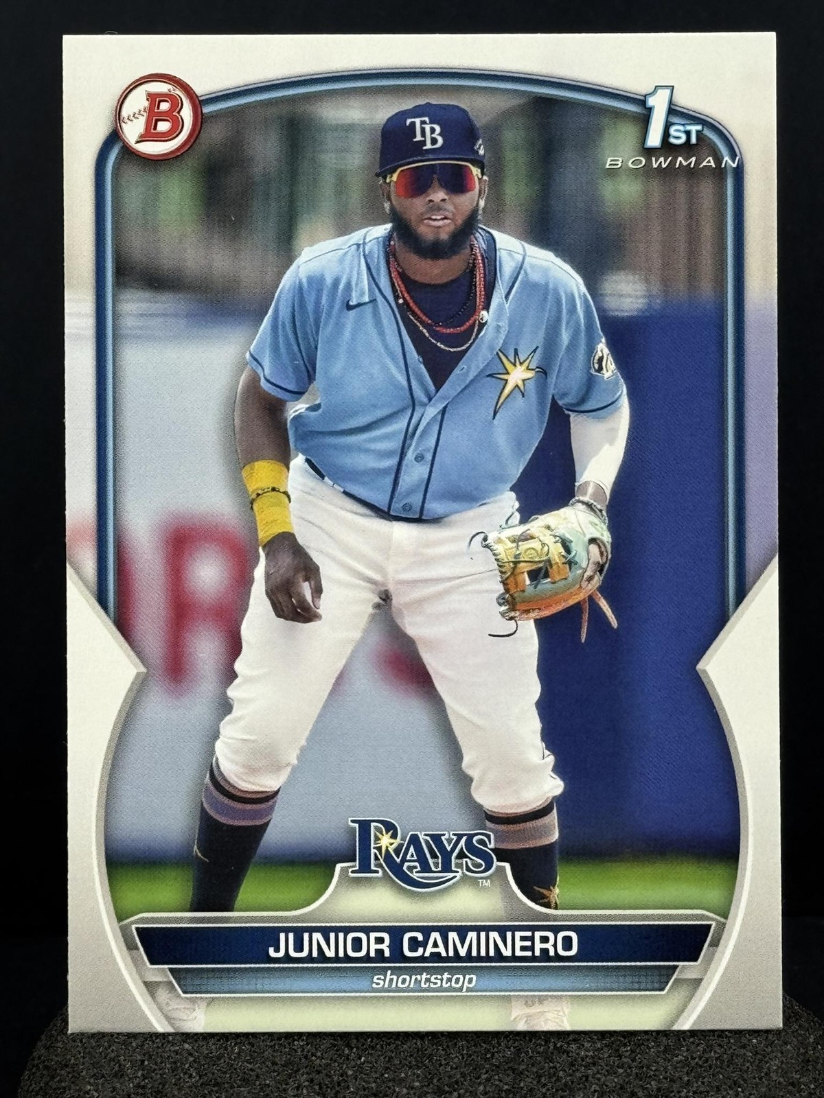 Junior Caminero 2023 Bowman 1st #BPPF-61 Tampa Bay Rays
