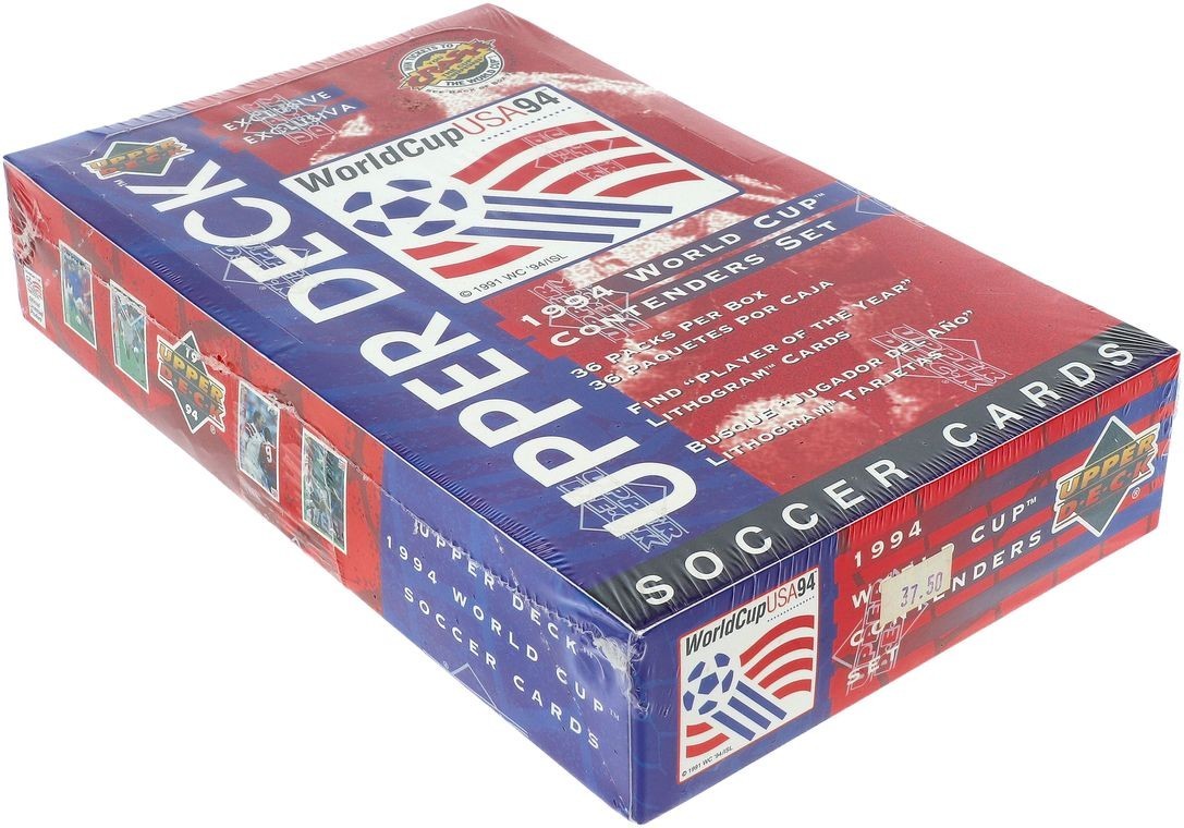 1994 Upper Deck World Cup Contenders Soccer Sealed Box, Mia Hamm Rookie?