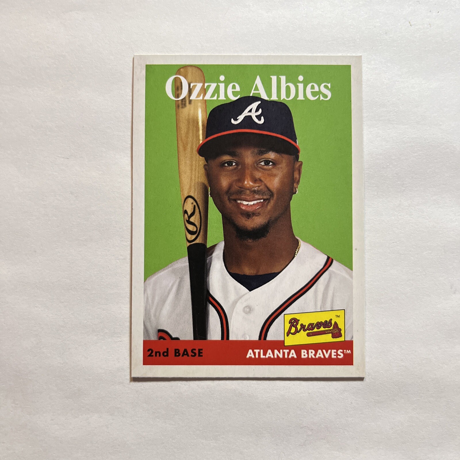 2019 Topps Archives – 1958 Design #17 Ozzie Albies