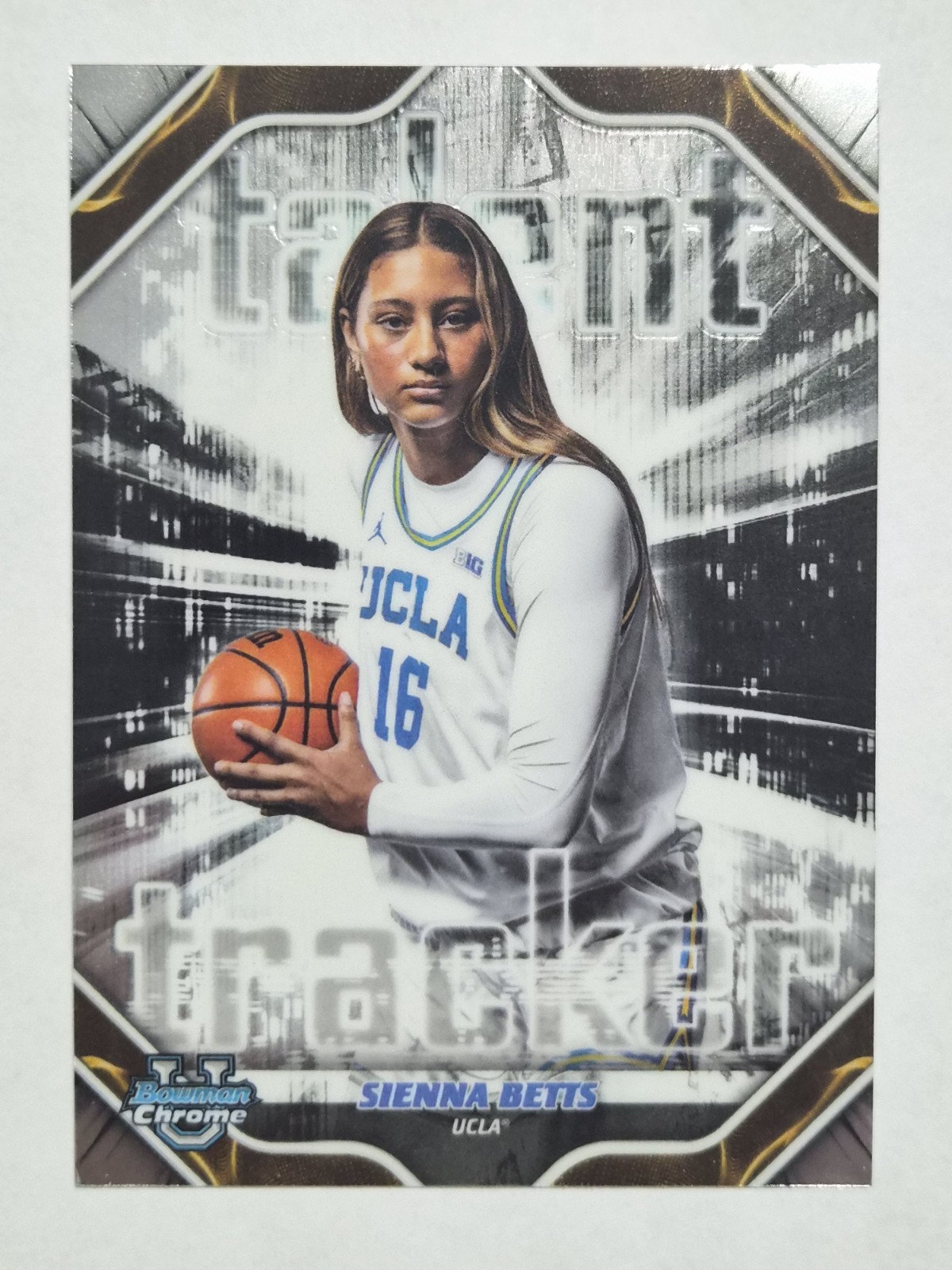 2025-26 Bowman Basketball – Sienna Betts – Talent Tracker Chrome – #TT-6 – UCLA