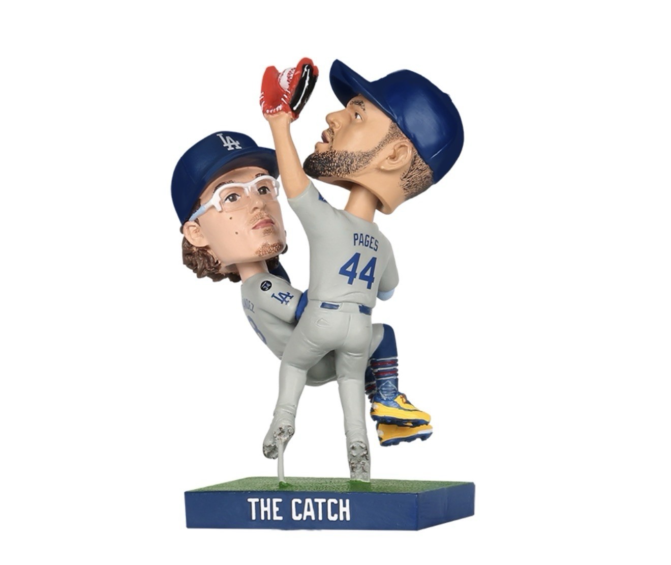 Dodgers SGA PRESALE 9/6 Andy Pages/Kike Hernandez -The Catch Bobblehead