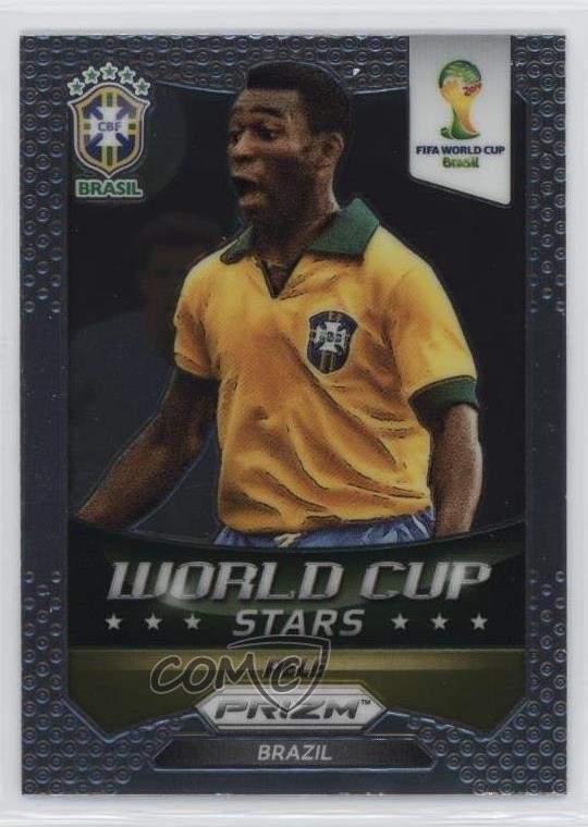 2014 Panini Prizm World Cup World Cup Stars Pele #41 0pa4