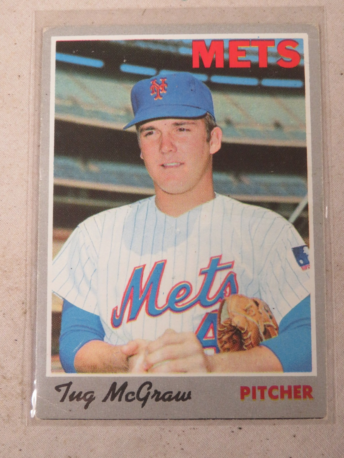 1970 Topps Baseball #26 Tug McGraw (Mets)