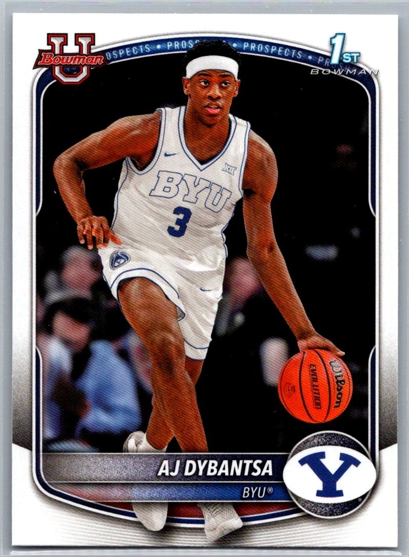 2025-26 Bowman #BPP-1 AJ Dybantsa BYU