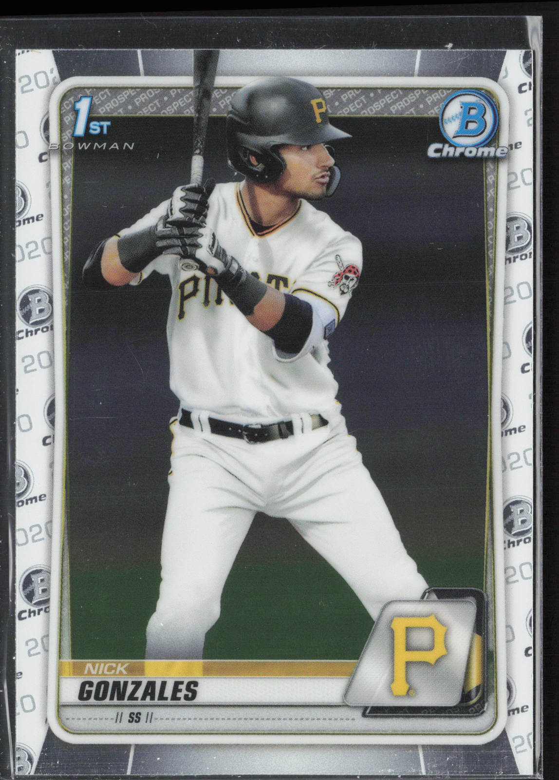 2020 Bowman Draft Nick Gonzales BD-81 1st Chrome | Pittsburgh Pirates