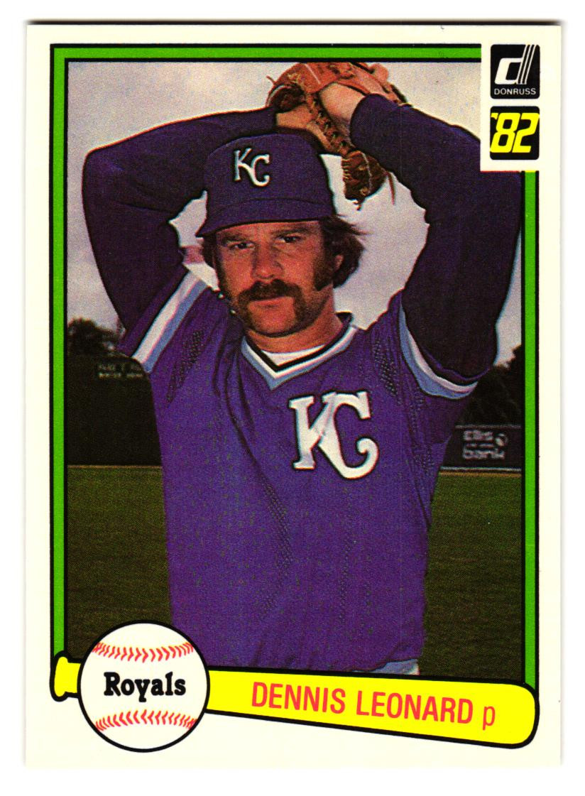 1982 Donruss – Dennis Leonard #264 Kansas City Royals