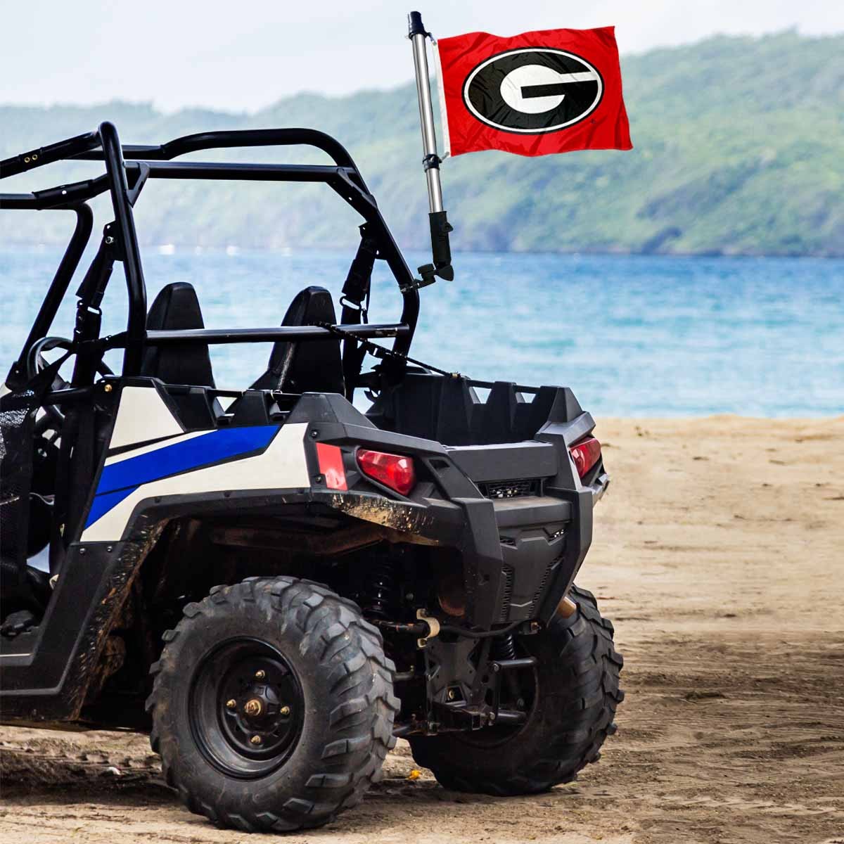 Georgia Bulldogs UGA Boat and Golf Cart Flag