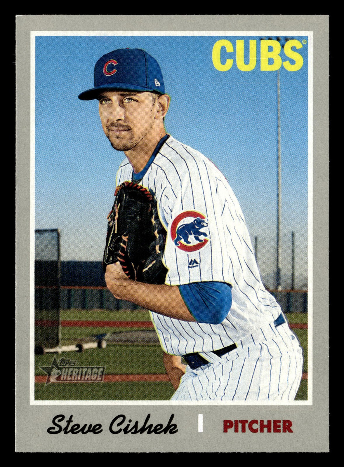 Steve Cishek 2019 Topps Heritage #291 Chicago Cubs Buy10get5FREE