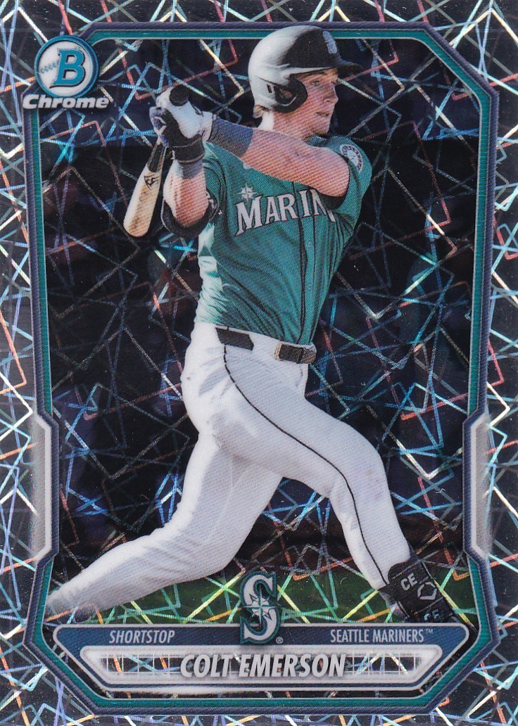COLT EMERSON BOWMAN CHROME RC PROSPECTS LASER REFRACTOR MARINERS #BCP-108 2026