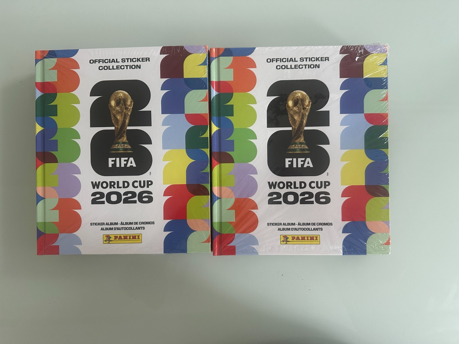 X2 ALBUMS 2026 Panini FIFA World Cup Sticker – Hardcover USA! READY TO SHIP