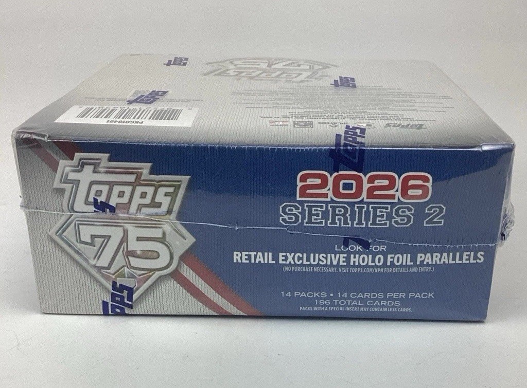 2026 Topps 75 MLB Series 2 Baseball Trading Card Mega Box Factory Sealed