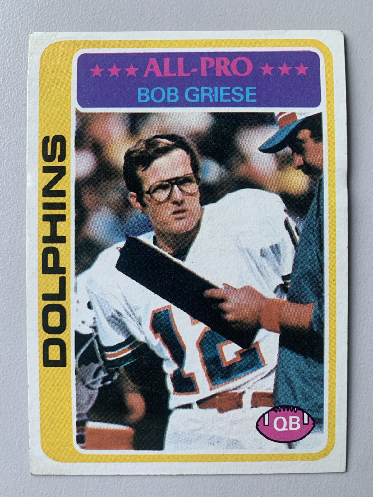 Bob Griese 1978 Topps – All-Pro #120 Miami Dolphins EX 🏈 FREE SHIPPING!