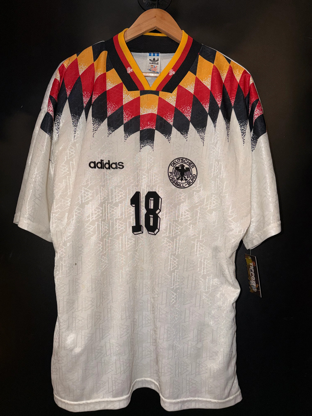 GERMANY KLINSMANN 1994-1995 ORIGINAL JERSEY Size XL