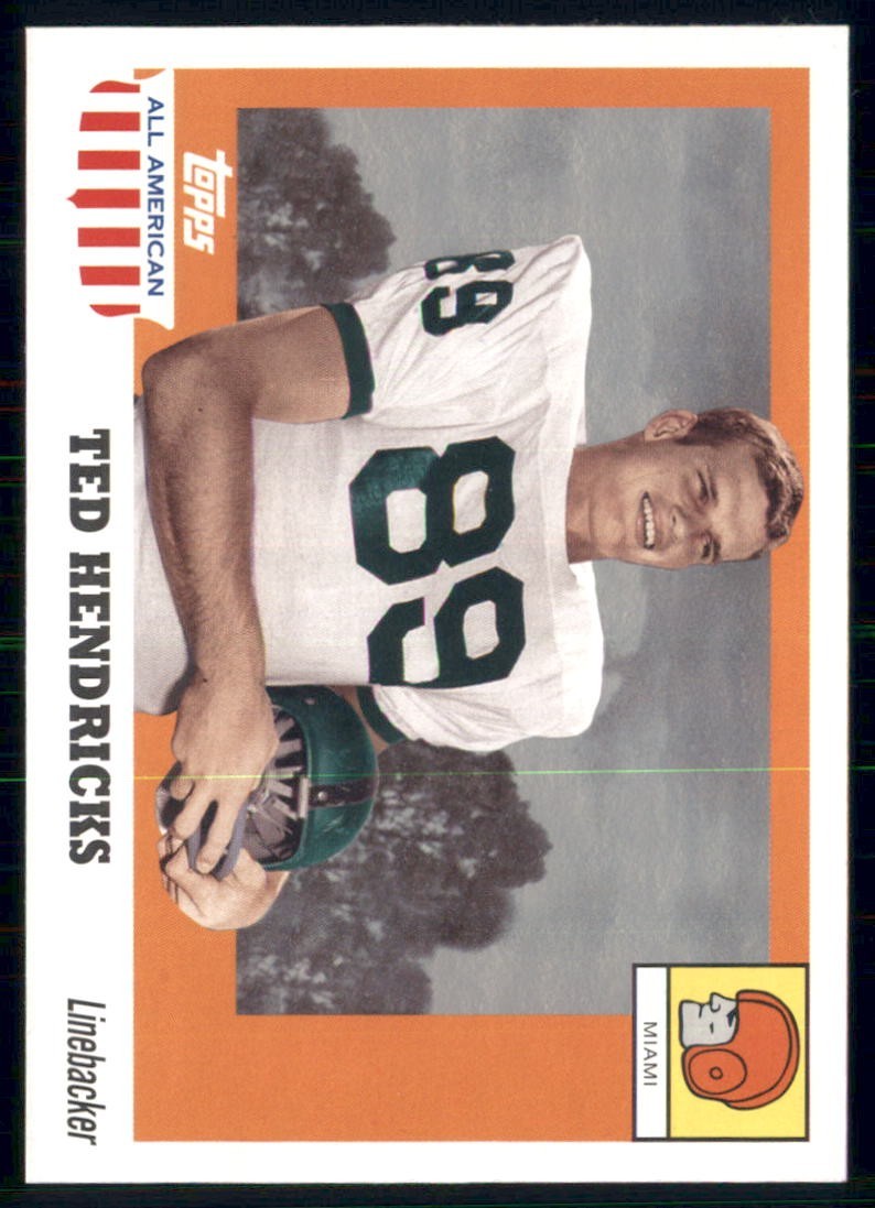 2005 Topps All American Retired Edition – Ted Hendricks #16