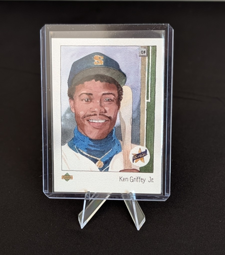 Ken Griffey Jr. – Rookie Art Card – Limited /50
