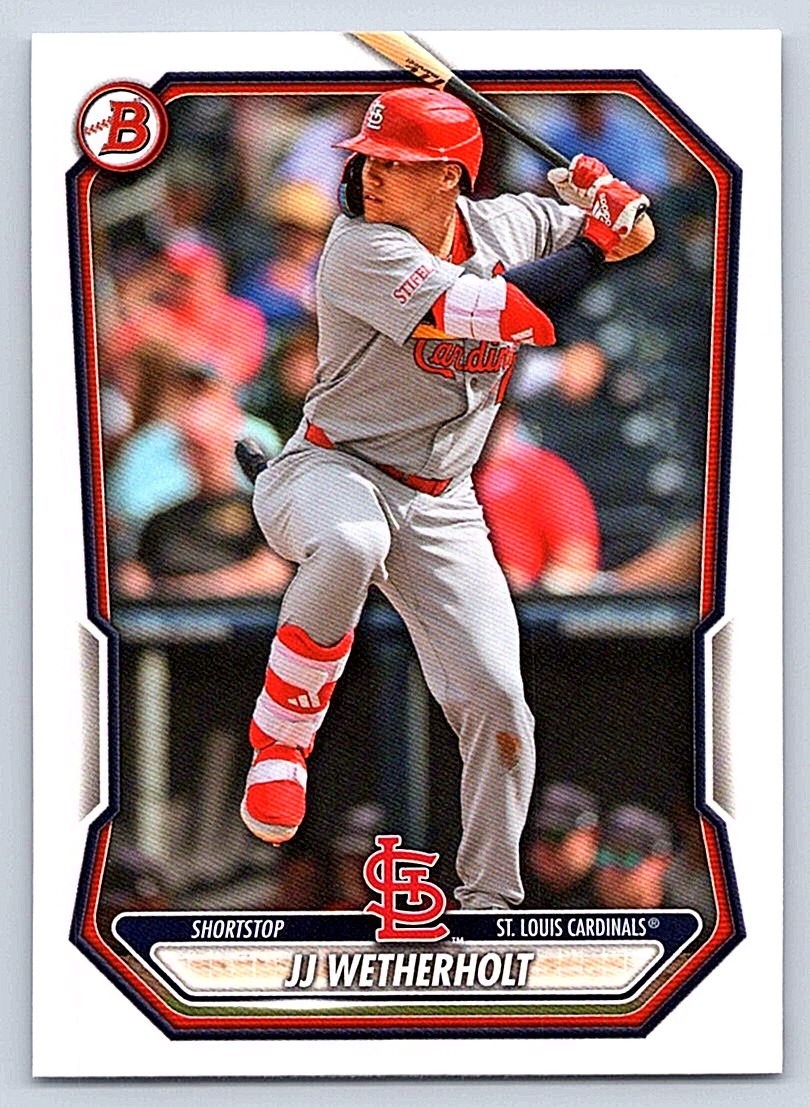 JJ WETHERHOLT CARDINALS 2026 BOWMAN PROSPECTS #BP-115