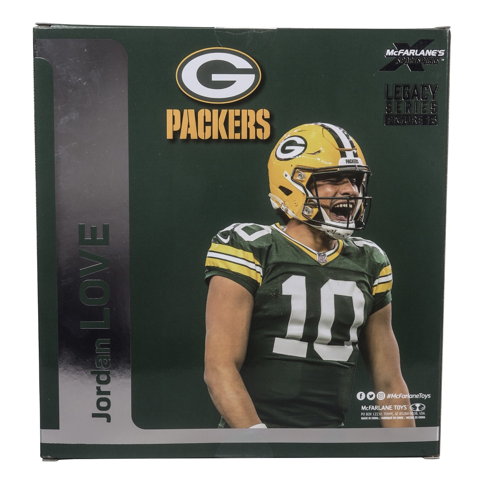 Jordan Love NFL 7″ Figure McFarlane SportsPicks 2024 Green Bay Packers