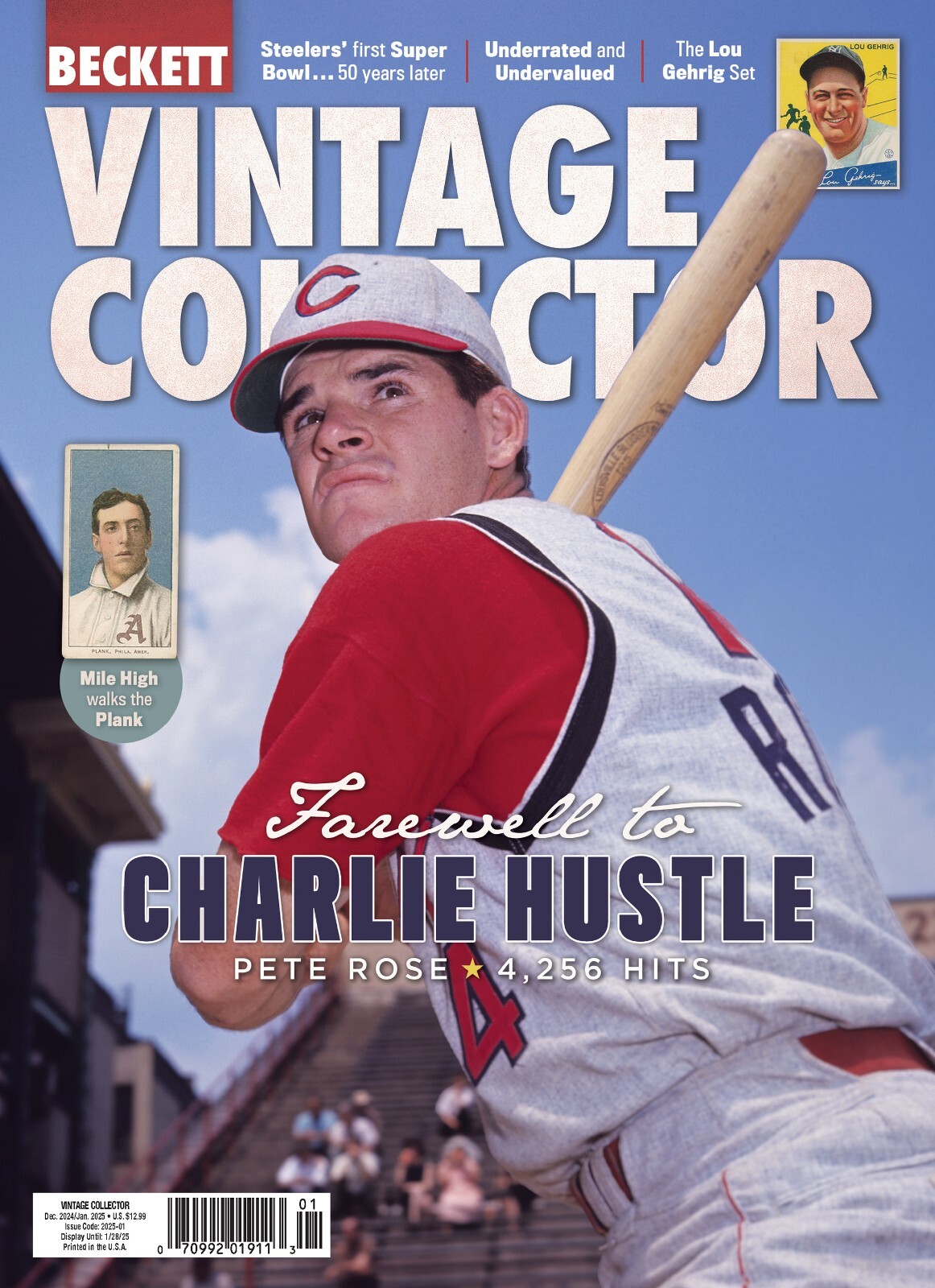 New FEB/MAR 2026 Beckett VINTAGE COLLECTOR Price Guide Maga w/LEW ALCINDER