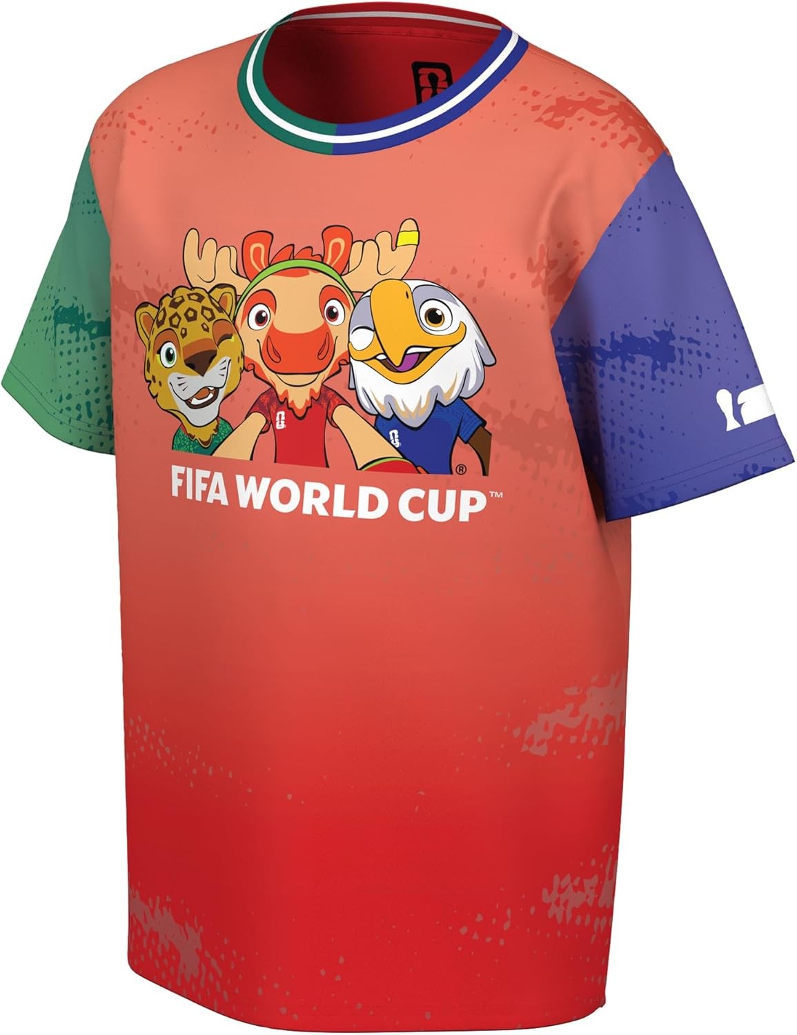 Outerstuff FIFA World Cup All Country Mascot Short Sleeve Jersey Top