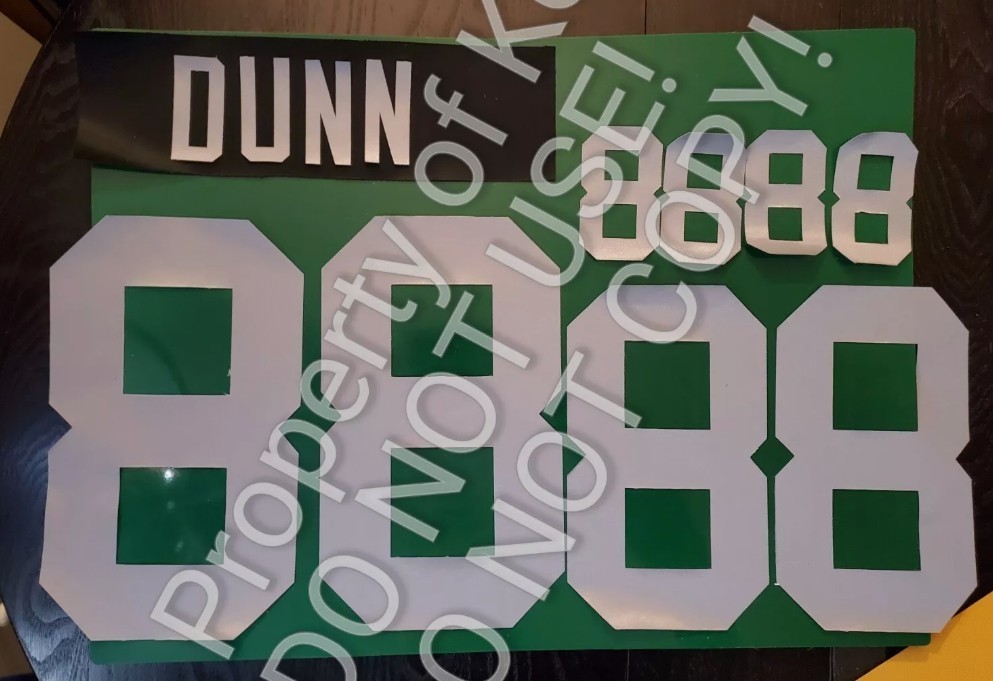 Oakland (Any Team/League) Name Number UNSEWN Kit for FOOTBALL Jersey READ DESC
