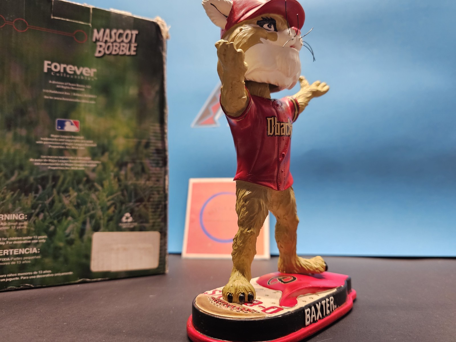 Baxter Arizona Diamondbacks MLB 2010 Mascot FOCO Bobblehead