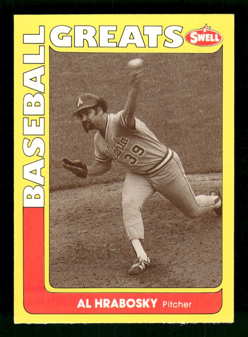 Al Hrabosky 1991 Swell Baseball Greats #43 Excellent