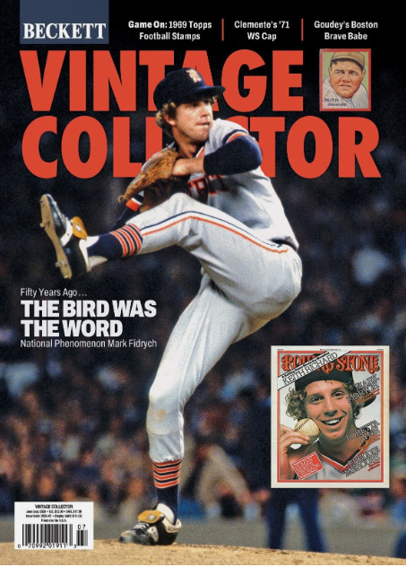 Used June/July 2026 Beckett Vintage Collector Price Guide Magazine, Mark Fidrych