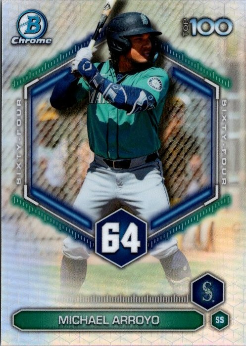 2026 Bowman Scouts Top 100 Pick Your Card BTP Chrome Prospect Baseball Singles