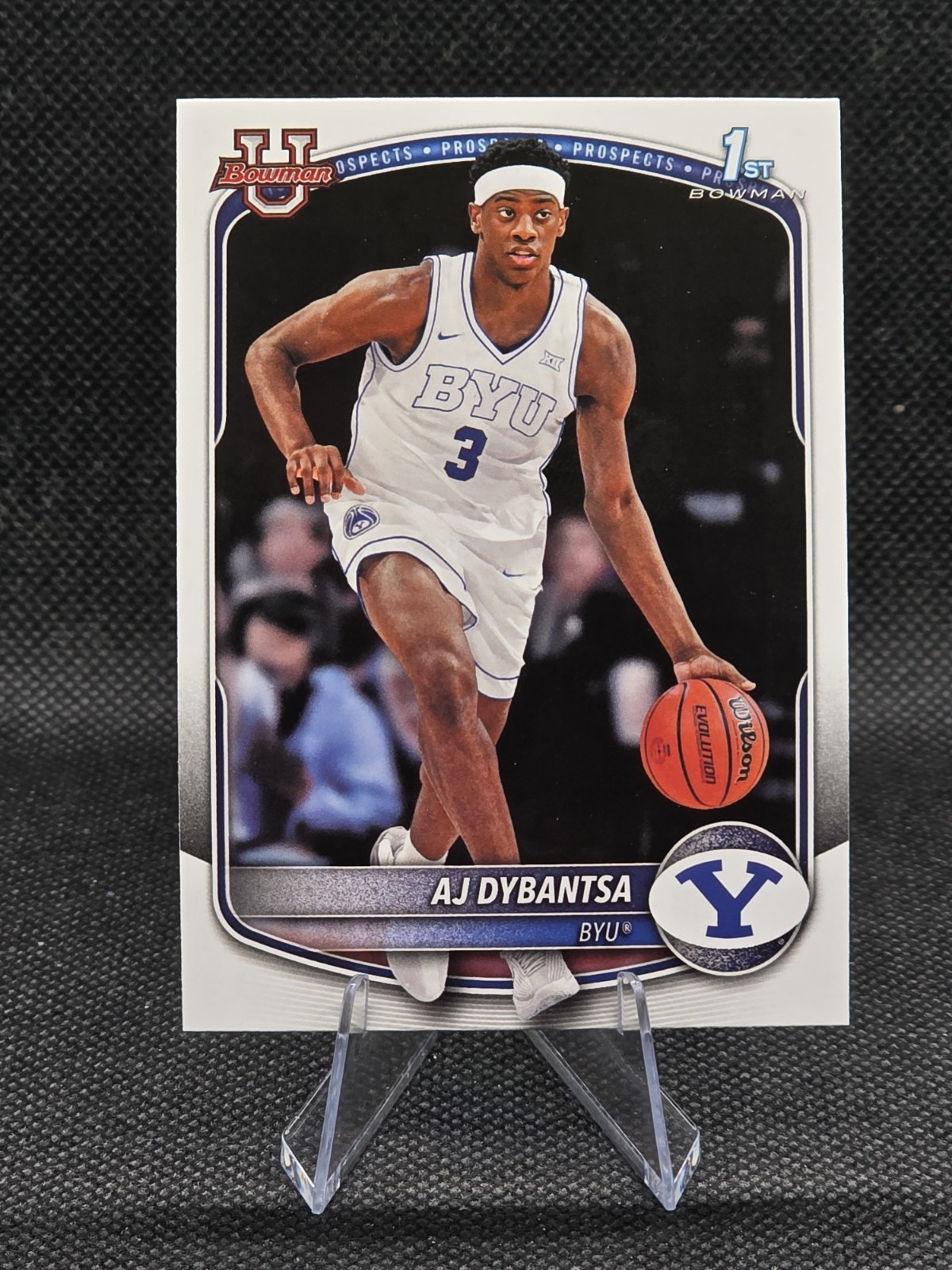 AJ Dybantsa 2025-26 Bowman #BPP-1 + Bowman Chrome #BCP-1 1st Bowman RC BYU