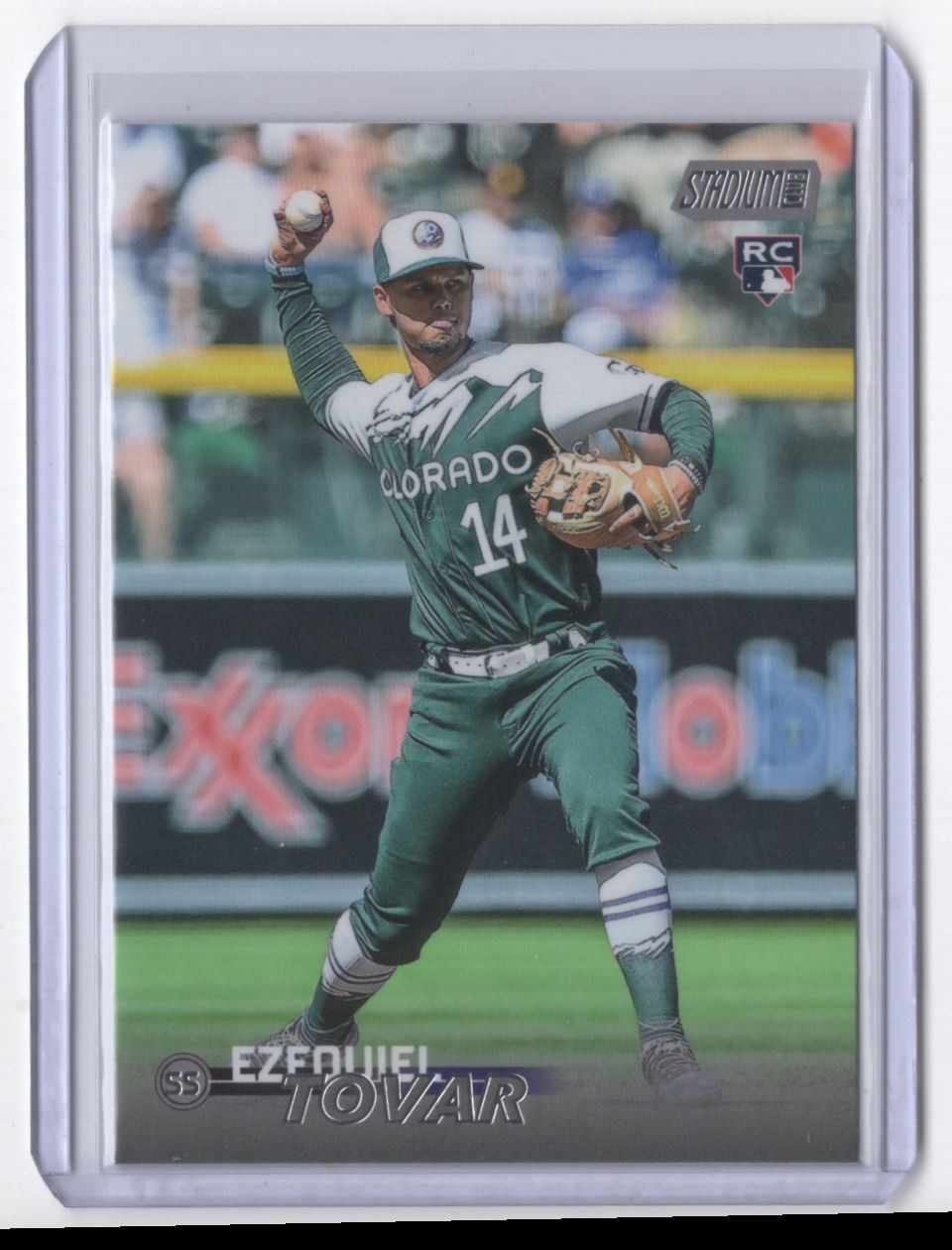2023 Stadium Club Ezequiel Tovar Rookie Colorado Rockies #254