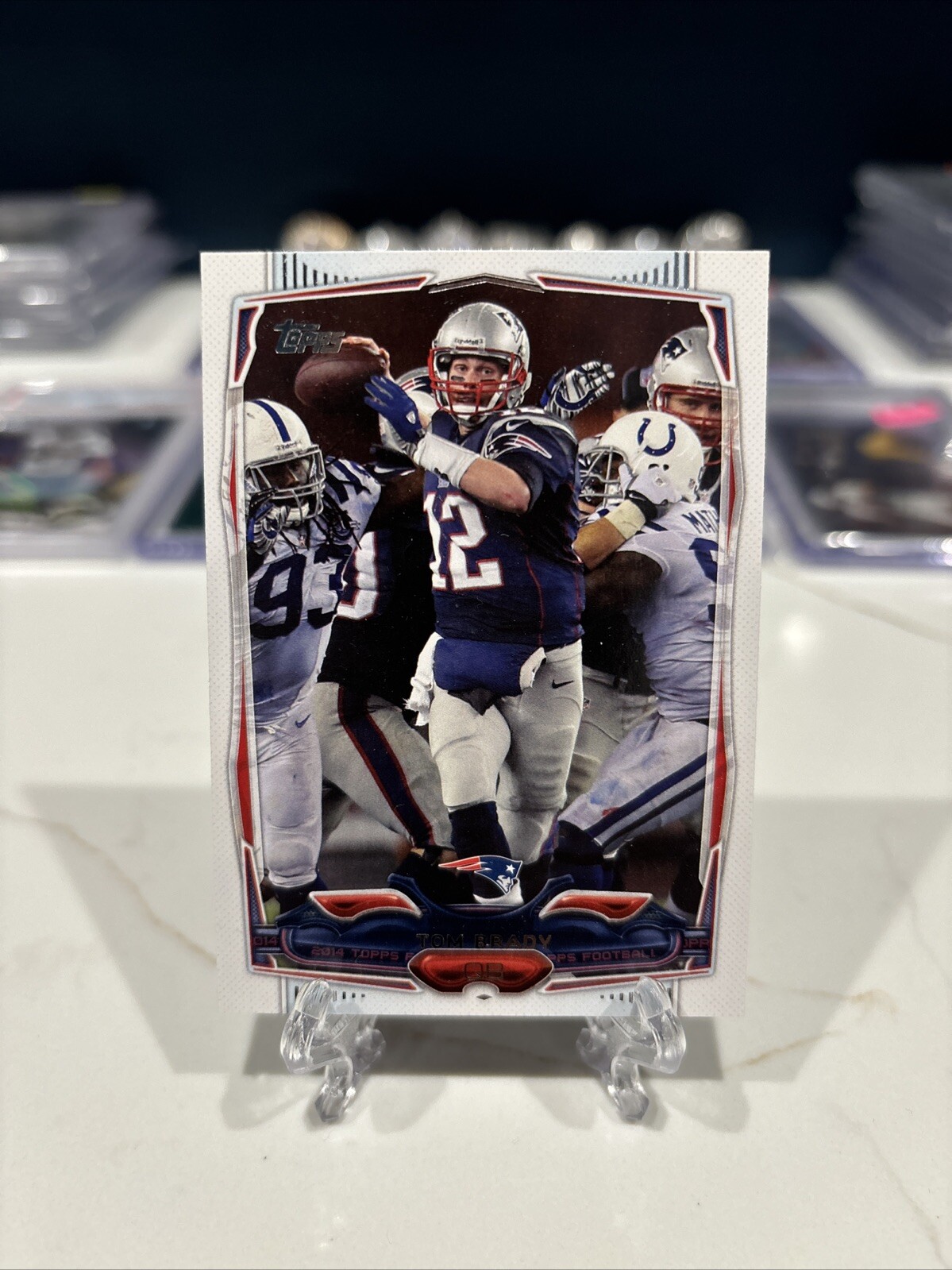 2014 TOPPS #52 Tom Brady INVEST GOAT HOF MVP TB12 7XSB PATRIOTS BUCCANEERS