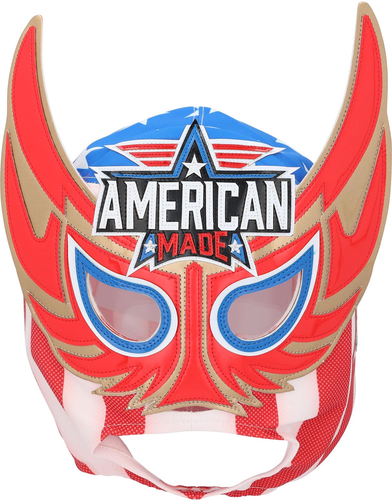 El Grande Americano WWE Autographed American Made Luchador Replica Mask