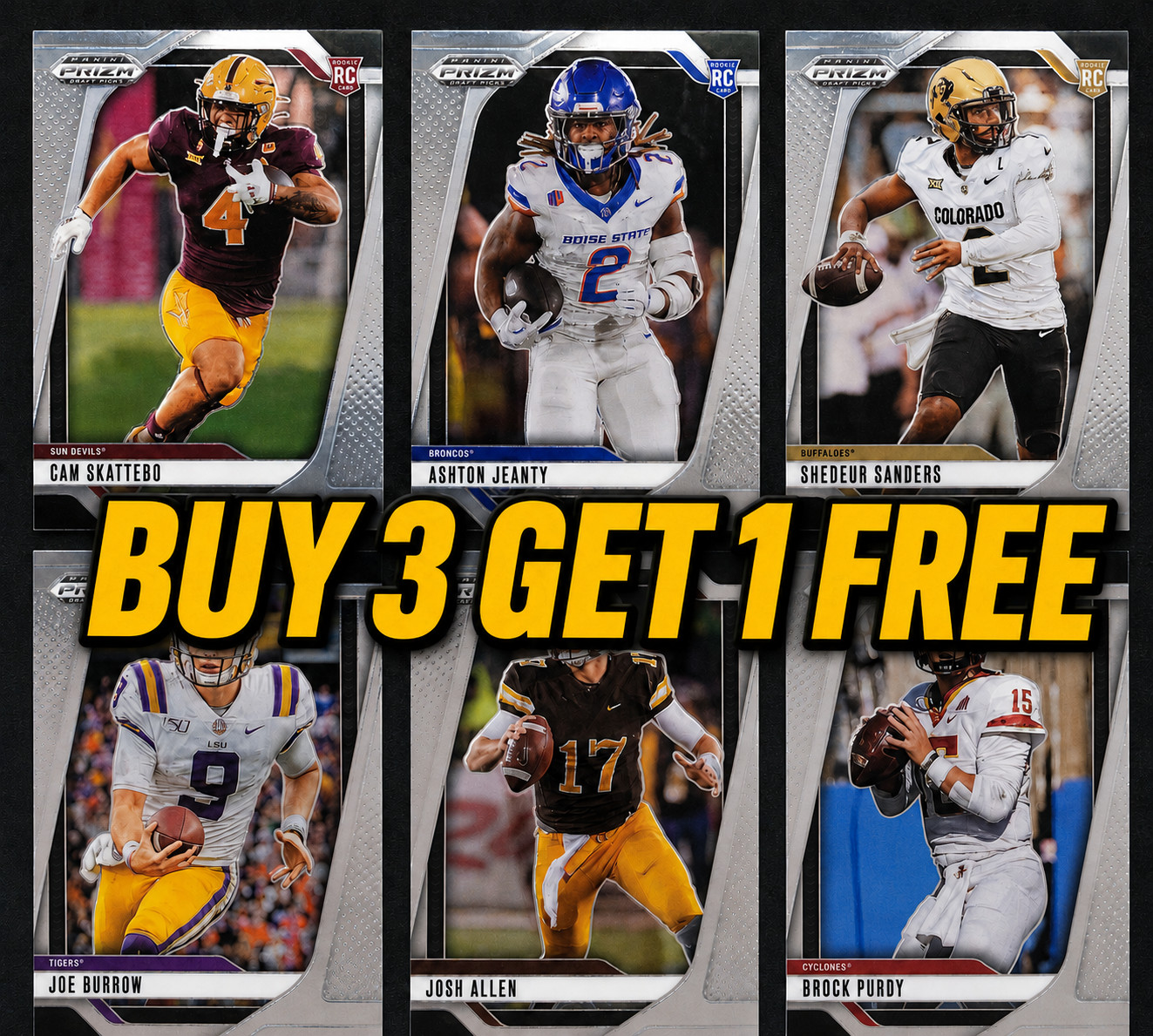 2025 Panini Prizm Draft Picks BASE SINGLES #1-200 You Pick & Complete Your Set