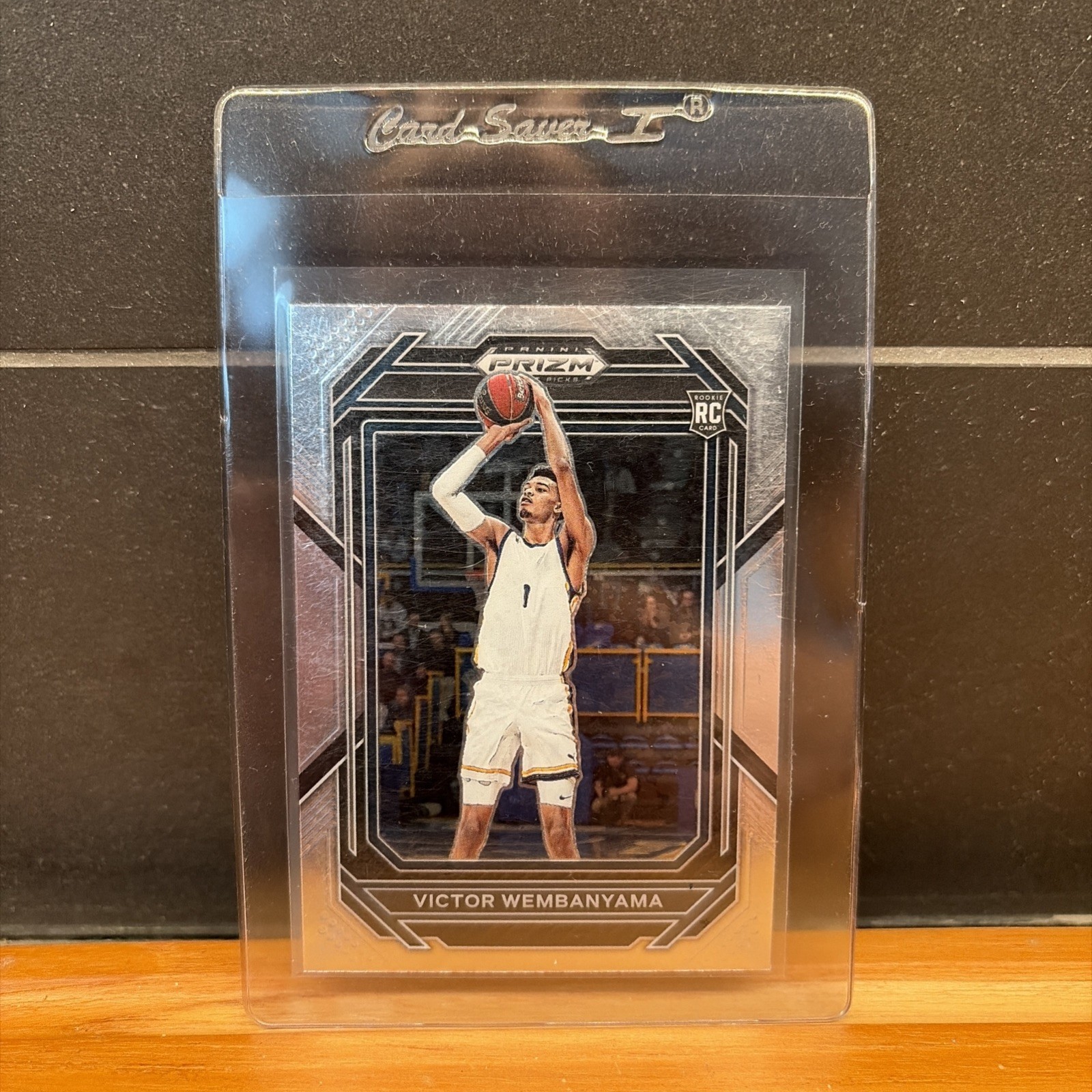 Victor Wembanyama Rookie 2023 Panini Prizm Draft Picks Base No. 2 Spurs
