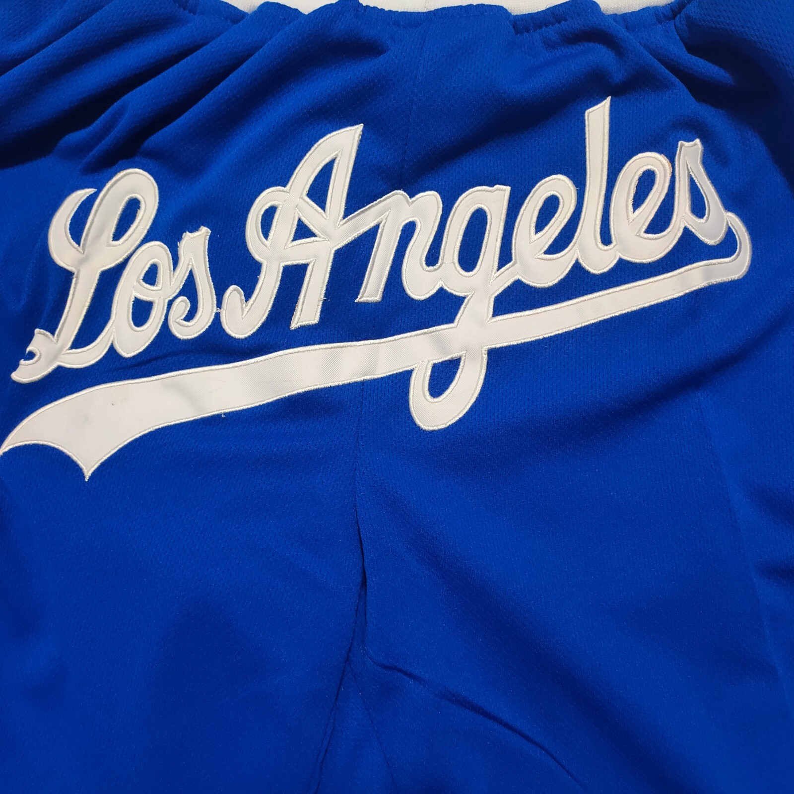 New Los Angeles Dodgers Major League Baseball Men Blue Shorts Size:S-3XL