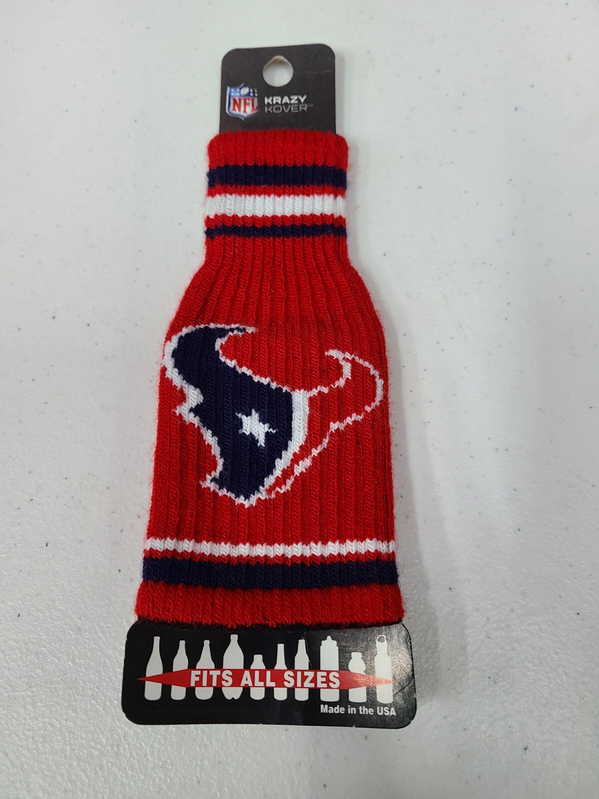 Houston Texans Stretchable Knit Beverage Sleeve