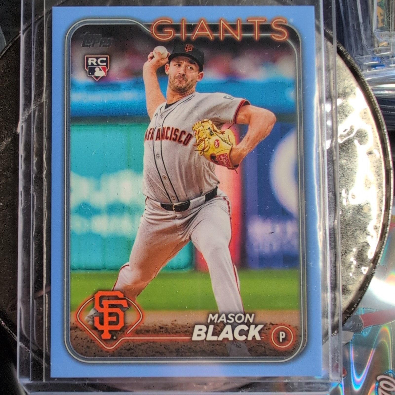 2024 Topps Update Mason Black Father’s Day Powder Blue/50!