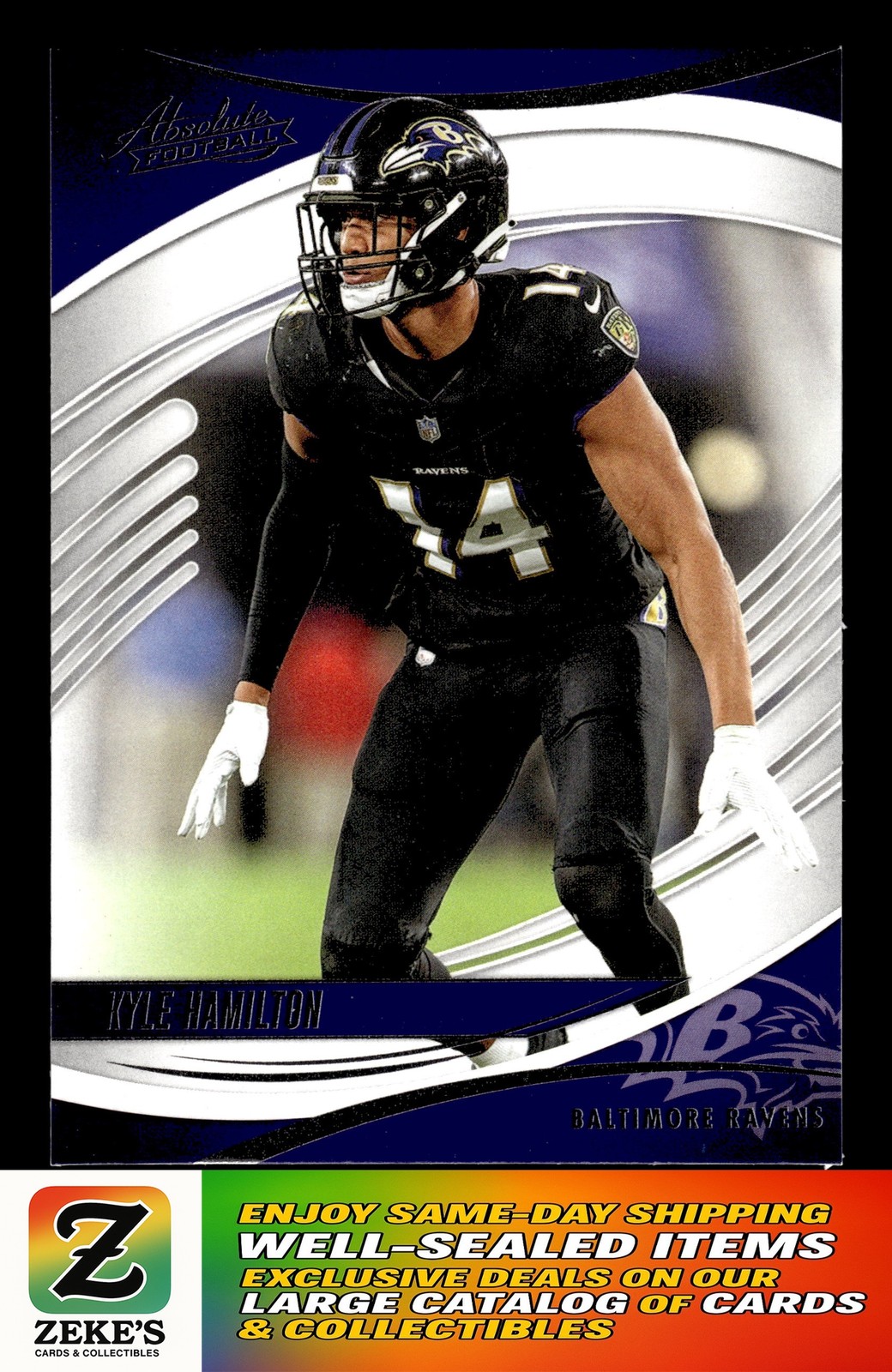 2025 Panini Absolute #28 Kyle Hamilton Retail