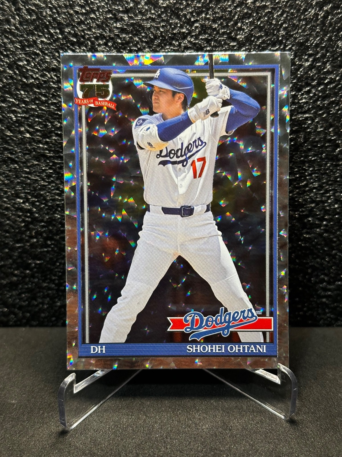 Shohei Ohtani 2026 Topps Series 2 1991 Crackle Foil #91B2-1 Los Angeles Dodgers