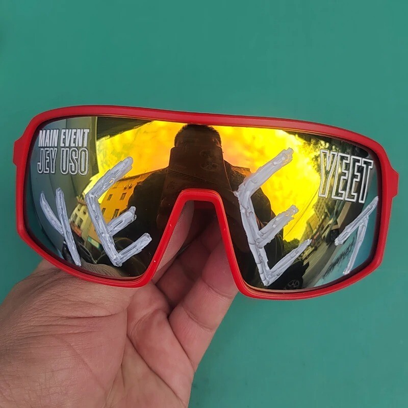 Jey Uso WWE Yeet Blue Sports Shades Glasses