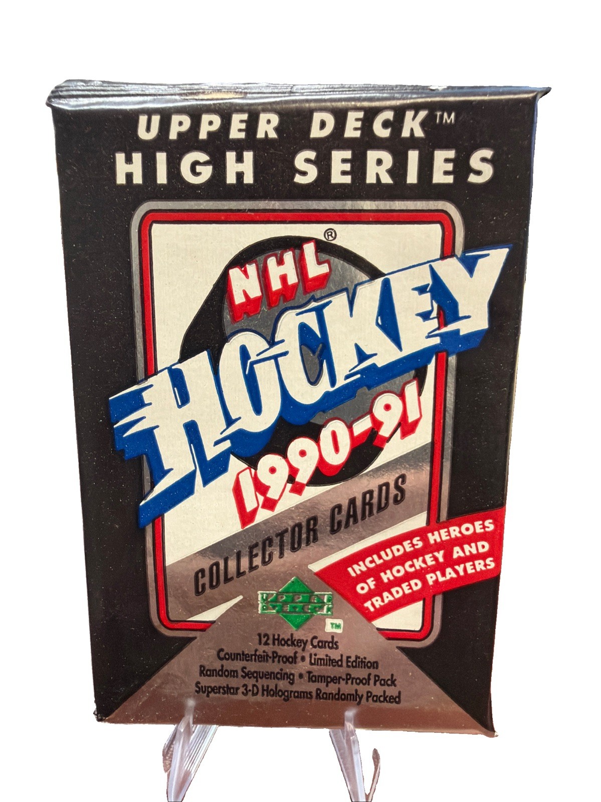 1990-91 Upper Deck NHL HOCKEY Collector Cards New Sealed Pack