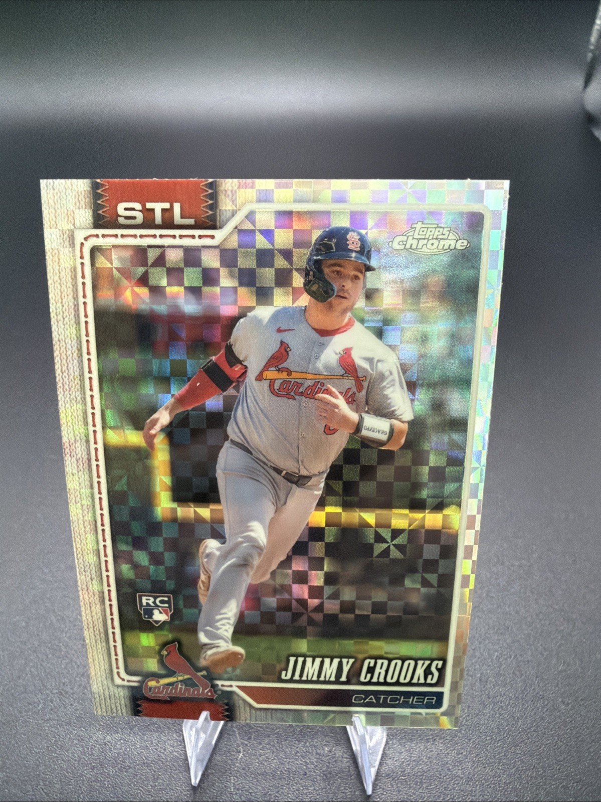 2026 Topps Chrome Baseball X-Fractor Jimmy Crooks RC #291